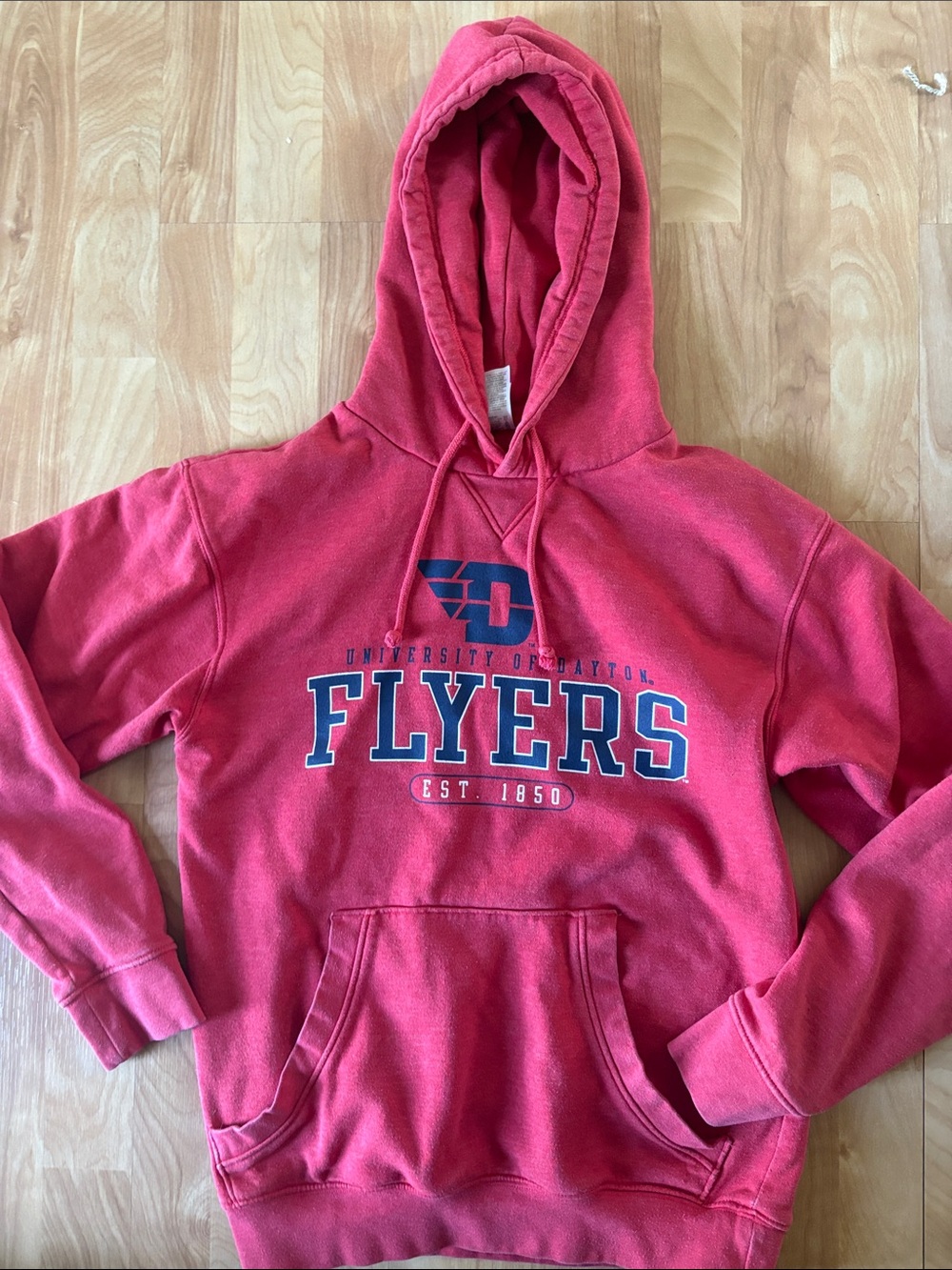 Rivalry Threads vintage-Red University Flyers Pullover Hoodie